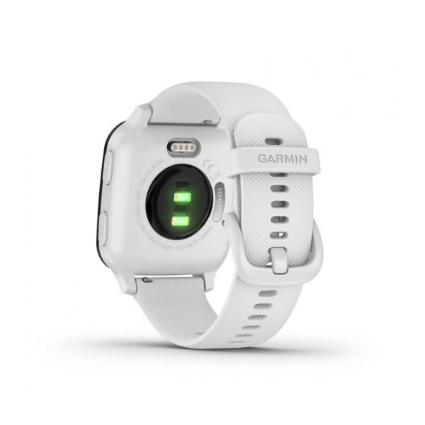 Garmin Venu Sq Music White Slate Original Garansi TAM 2 Tahun