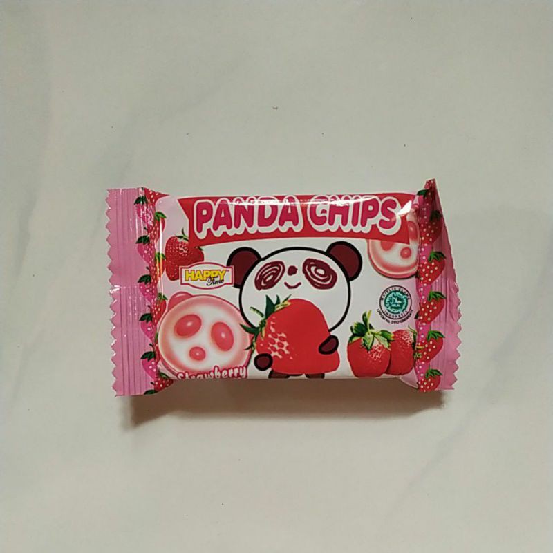 

Panda Chips Strawberry 8g Coklat Biskuit Stroberi