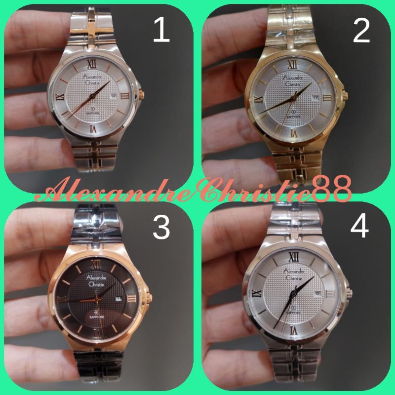 Jam Tangan Pria Alexandre Christie 8541 AC8541 AC 8541 [Original]