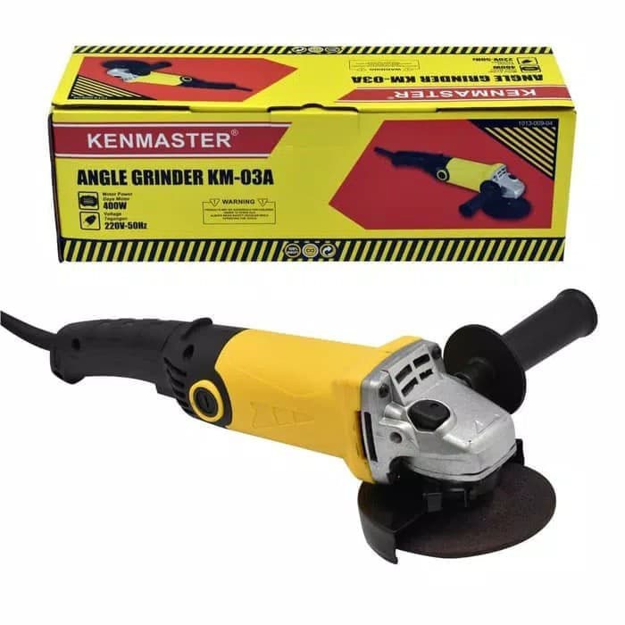 Industrial Kenmaster Angle Hand Grinder KM-03A Mesin Gerinda Tangan