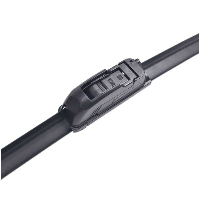 Taffware Wiper Blade Kaca Mobil Frameless U Shape Hook - FLY-078-Hitam-16 Inch