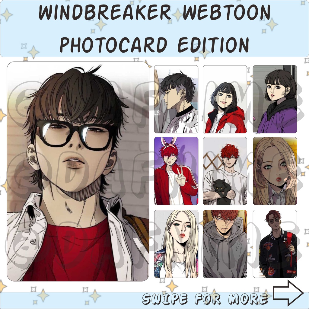 WINDBREAKER WEBTOON PHOTOCARD EDITION