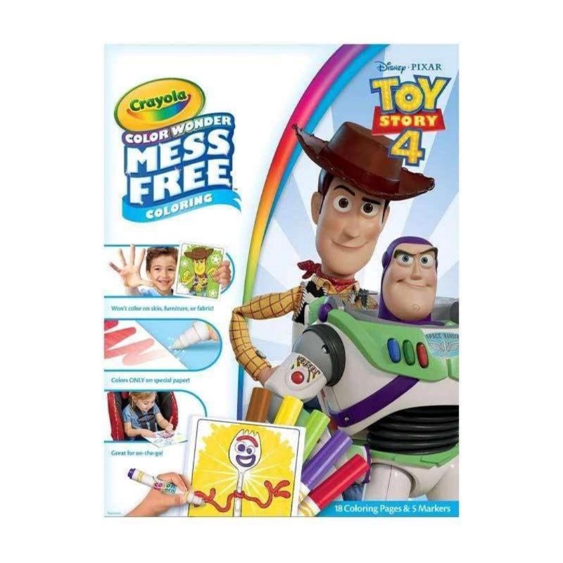 

Crayola Color Wonder Mess Free TOY STORY 18 pages + 5 Markers