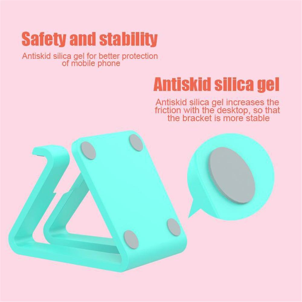 Rebuy Phone Holder Universal Plastik Silicone Pad Tablet Dudukan Meja Handphone