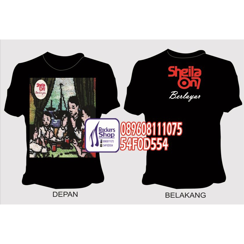 KAOS SHEILA ON 7 ALBUM BERLAYAR