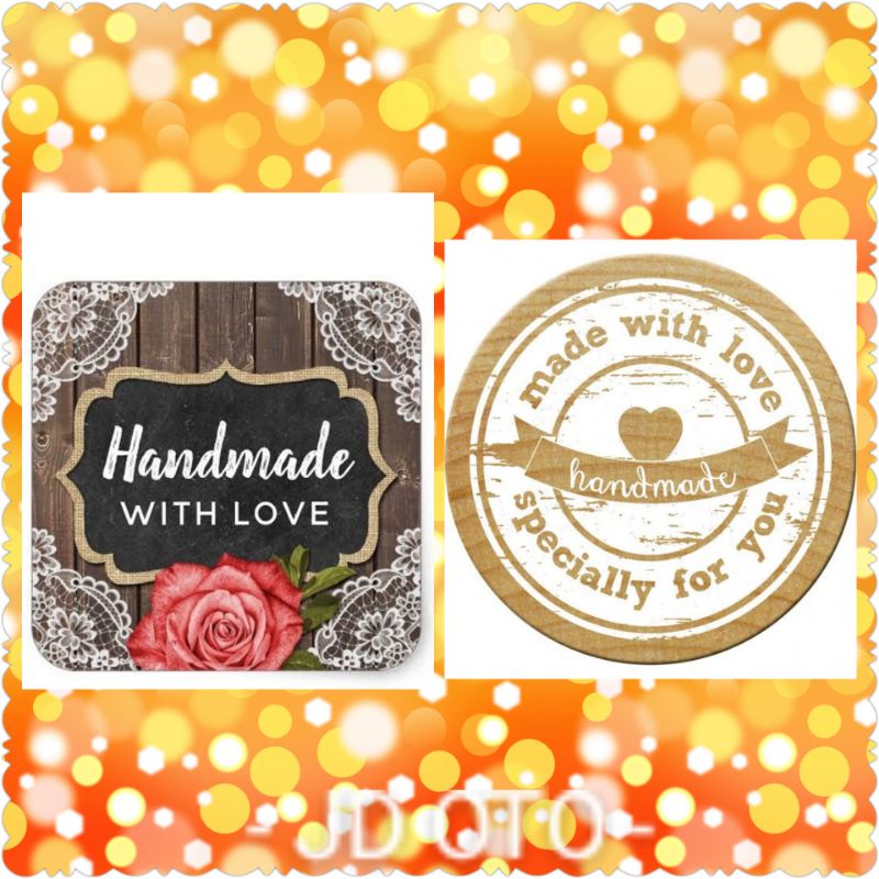 

Stiker Handmade With Love