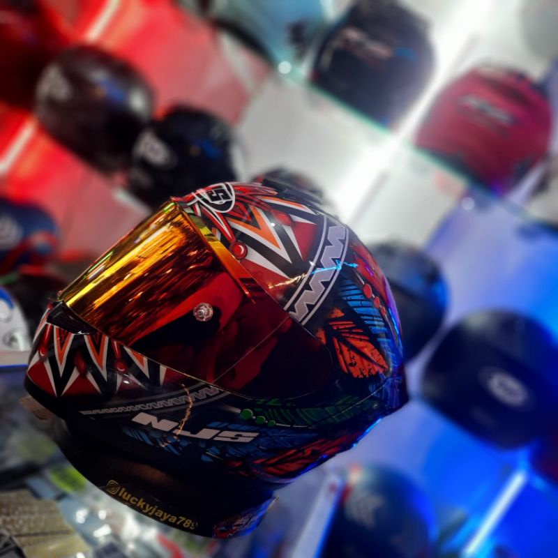 VISOR FLAT IRIDIUM NJS ZX-1