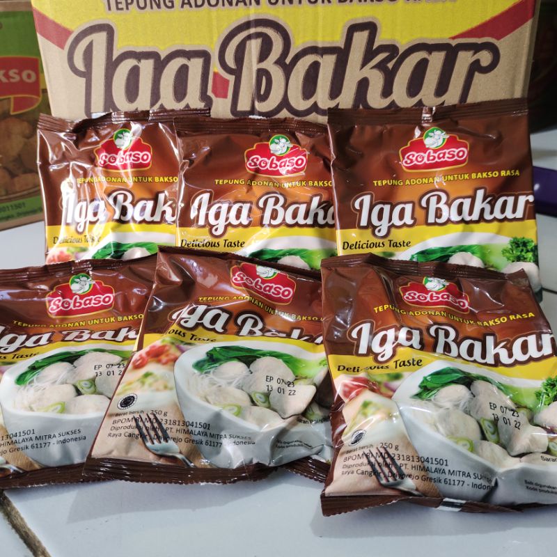 Tepung Adonan Bakso Rasa Iga Bakar SOBASO 250g