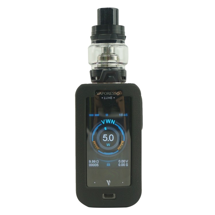 Silikon kasus untuk Vaporesso Luxe 220W melindungi kulit tekstur penutup lengan karet bungkus