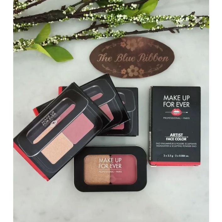 MAKE UP FOR EVER MUFE ARTIST FACE COLOR HIGHLIGHTER &amp; SCLUPTING POWDER DUO