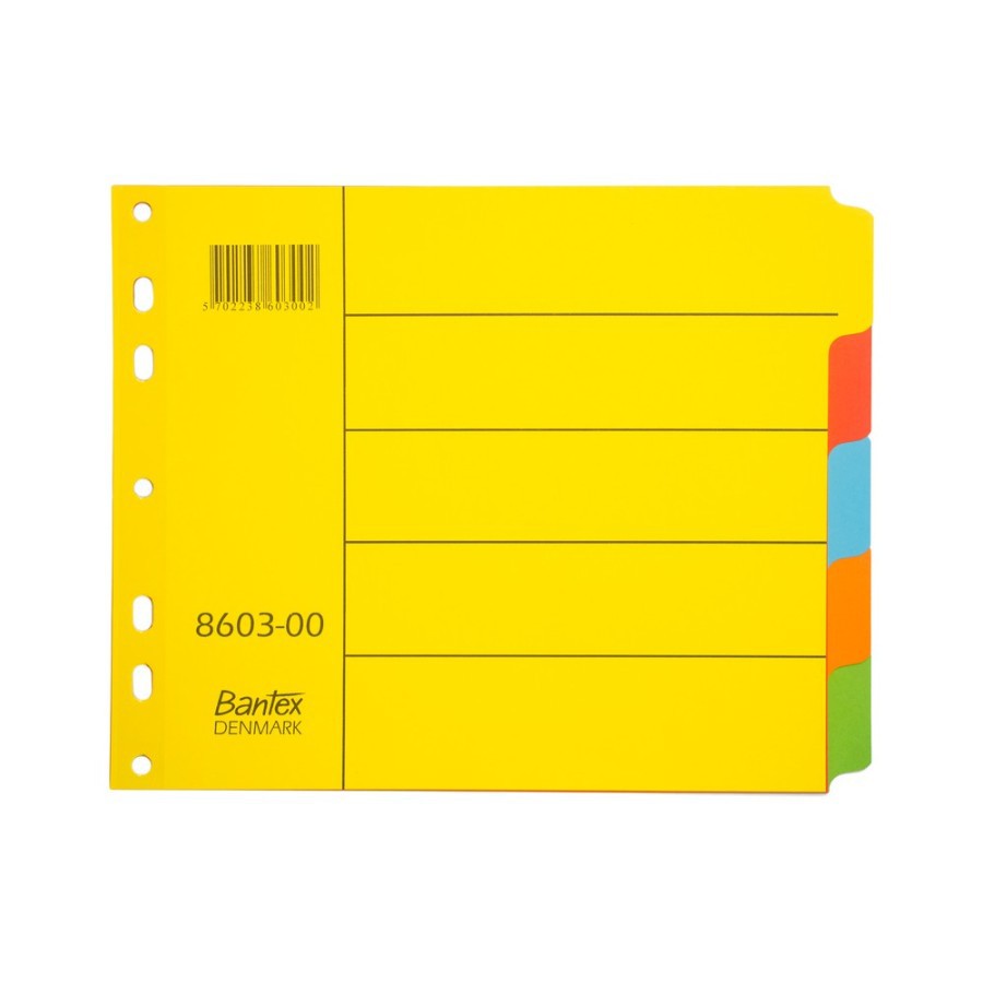 

Bantex Cardboard Divider Kwitansi 180x215mm 8603 00 / Divider Kwitansi 8603 - 00