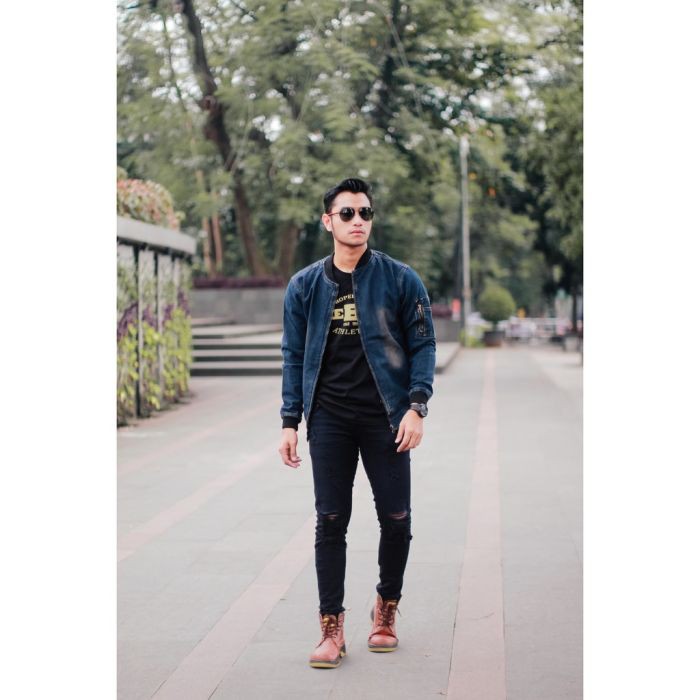 Jaket Jeans Resleting Bioblit | Jaket Jeans | Jaket Sleting | Jaket Cowok | Jaket Pria | Jaket Levis