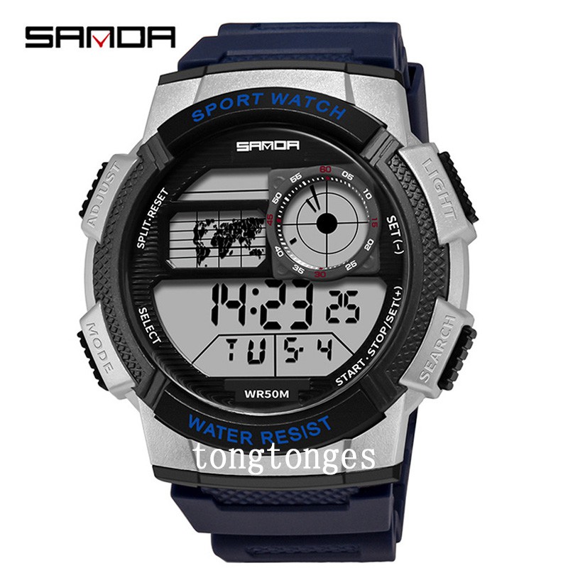 ✅[COD] Jam Tangan Pria Sport Digital Murah Renang Original Fashion