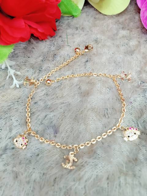 Gelang kaki kitty m01