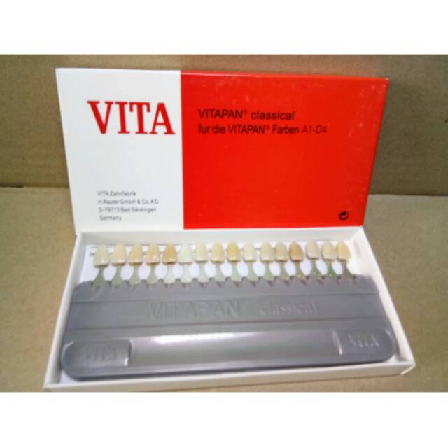 Shadeguide vitapan /  contoh warna gigi