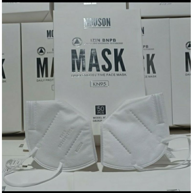 Masker KN95 FACE MASK isi 50pcs Masker KN95 DISPOSABLE Face Mask