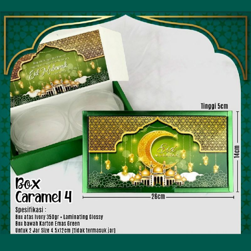 

Box Kue Lebaran Packaging Eid Mubarak Idul Fitri
