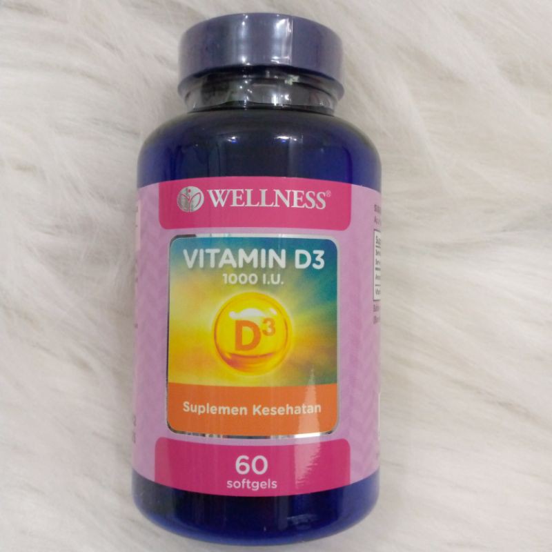 Wellness Vitamin D3 1000 '60