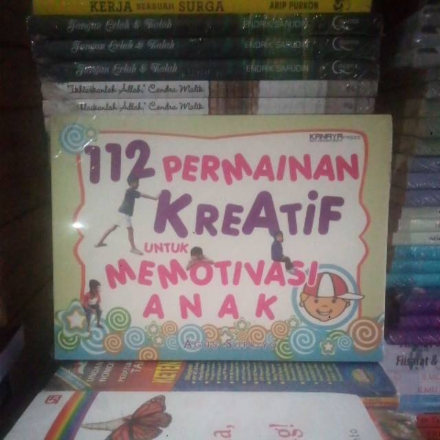 

BUKU ORIGINAL 112 PERMAINAN KREATIF UNTUK MEMOTIVASI ANAK LIHAT DESKRIPSI