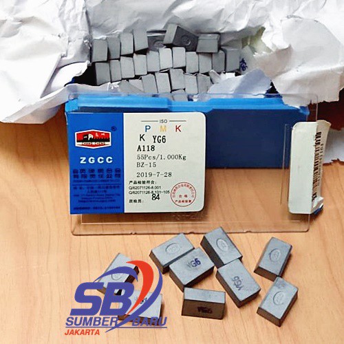 Cemented Carbide / Mata Widia / Batu Widia / Betel Widia A118 A 118 KUALITAS TERBAIK SBJ