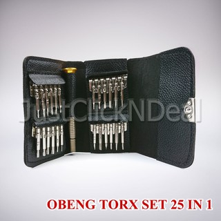 Obeng TORX Set Taffware 25 IN 1 Untuk Reparasi Iphone 4 5