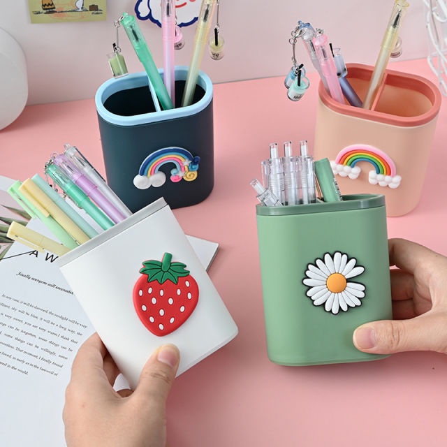 

Tempat Penyimpanan Pena, Alat Tulis, Kuas Makeup Kreatif