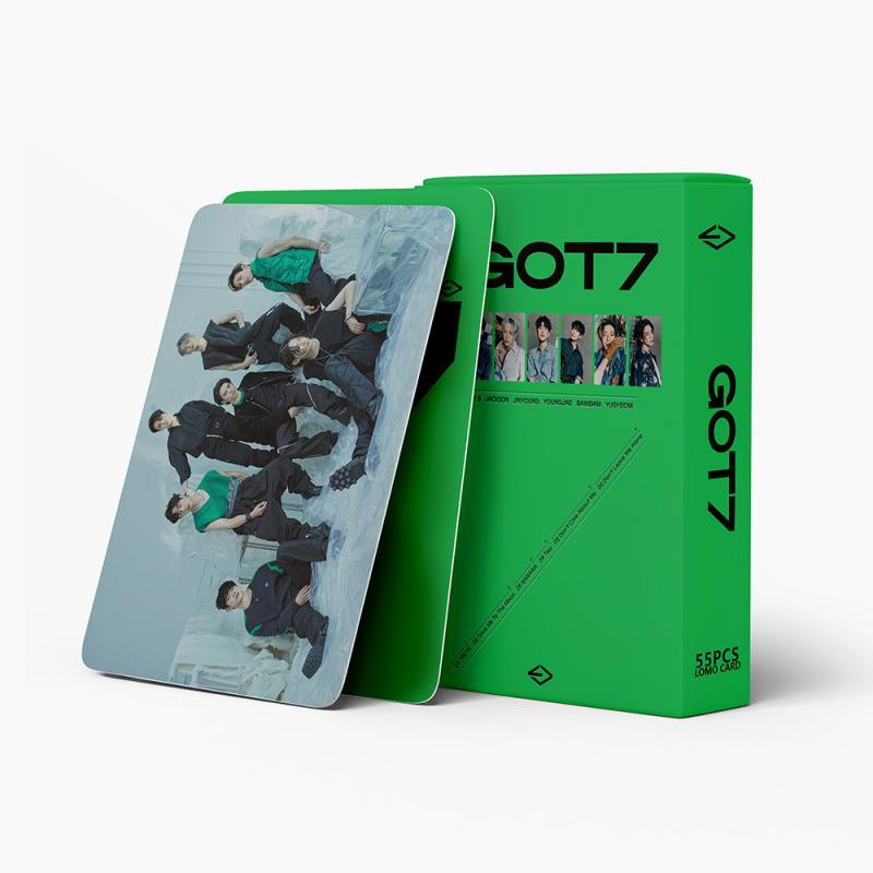 55pcs / set Kartu Foto LOMO GOT 7 2022 Album NANANA