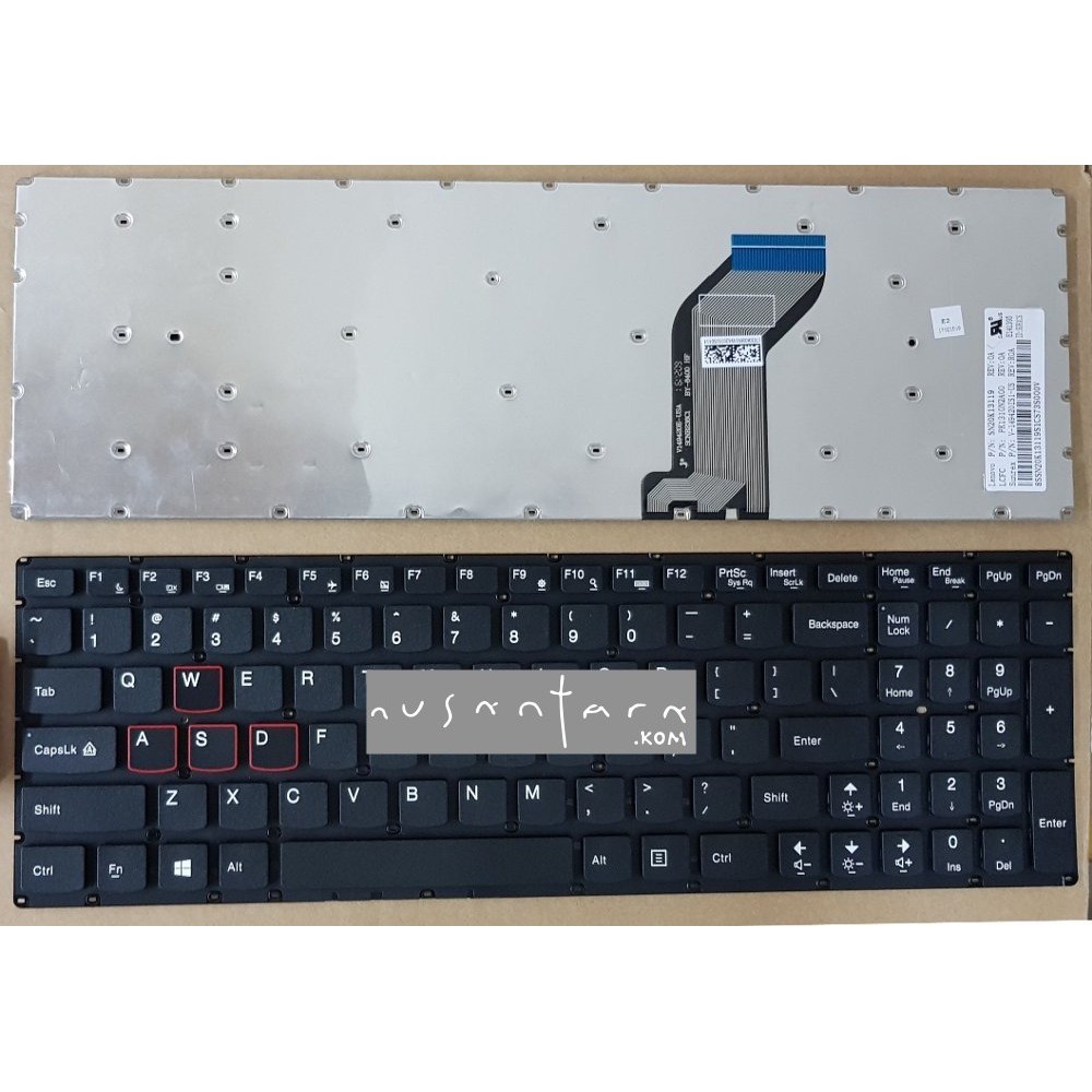 Keyboard Lenovo Ideapad Y700 Y700-15isk