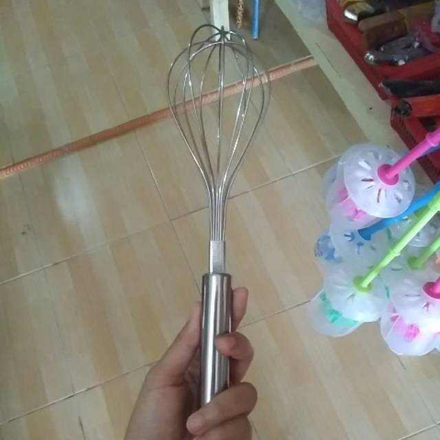 Whisk / Ballon whisk / Pengocok Adonan/ Alat Masak Murah
