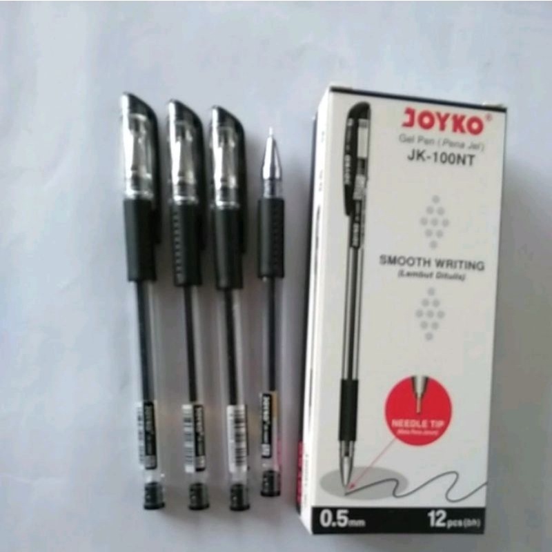 

Pulpen / Pen / Pena Gel Joyko JK-100 /JK-100NT Ecer (2pcs)