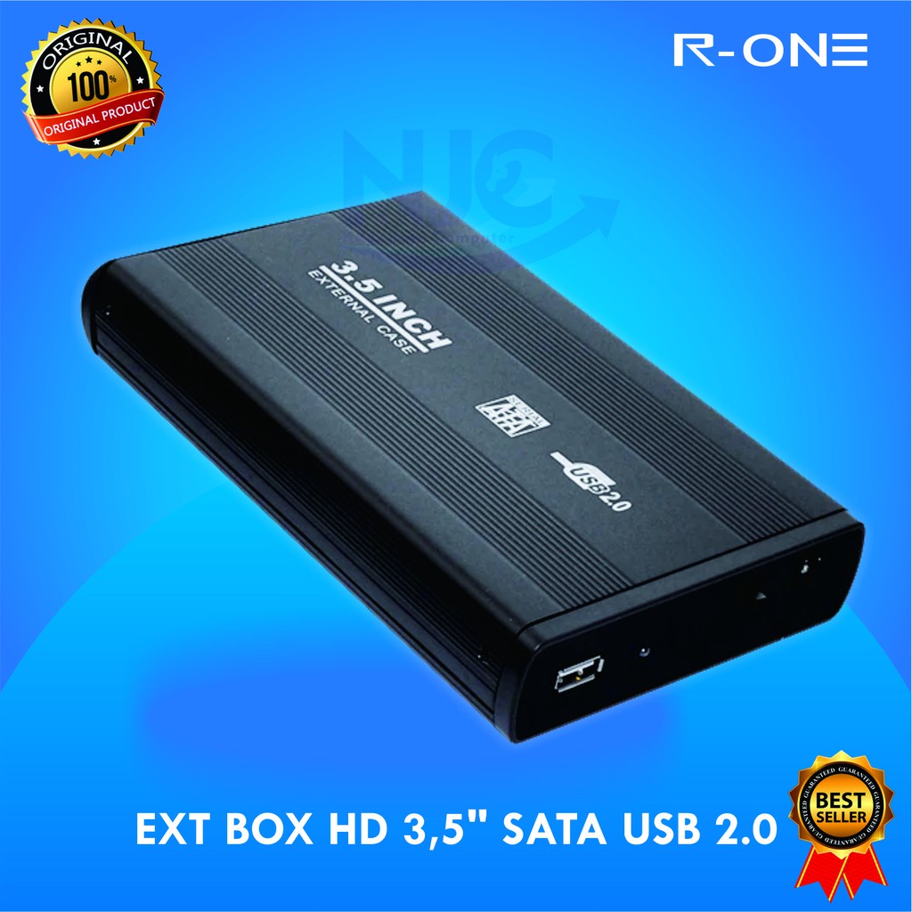 EXTERNAL CASE HDD 3.5" SATA / CASING HARDDISK 3.5 INCH