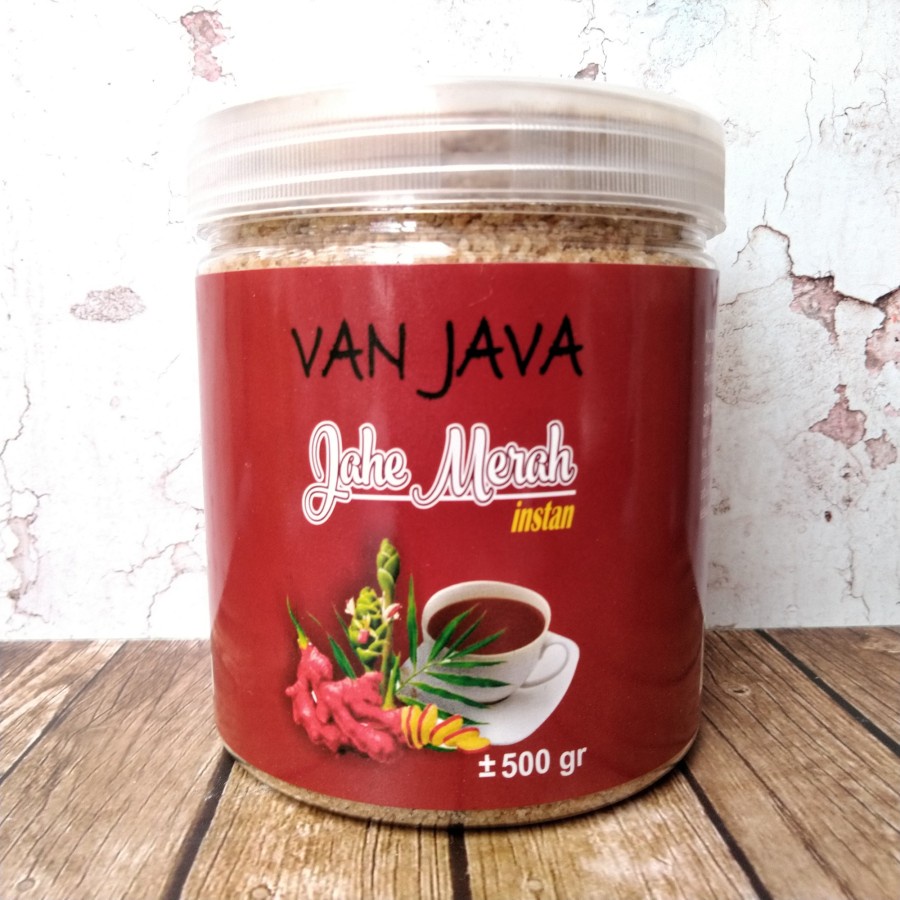 

Jahe Merah Instan Van Java / Serbuk Jahe Merah Instan Van Java / Bubuk Jahe merah 500 Gram Special Terbaru