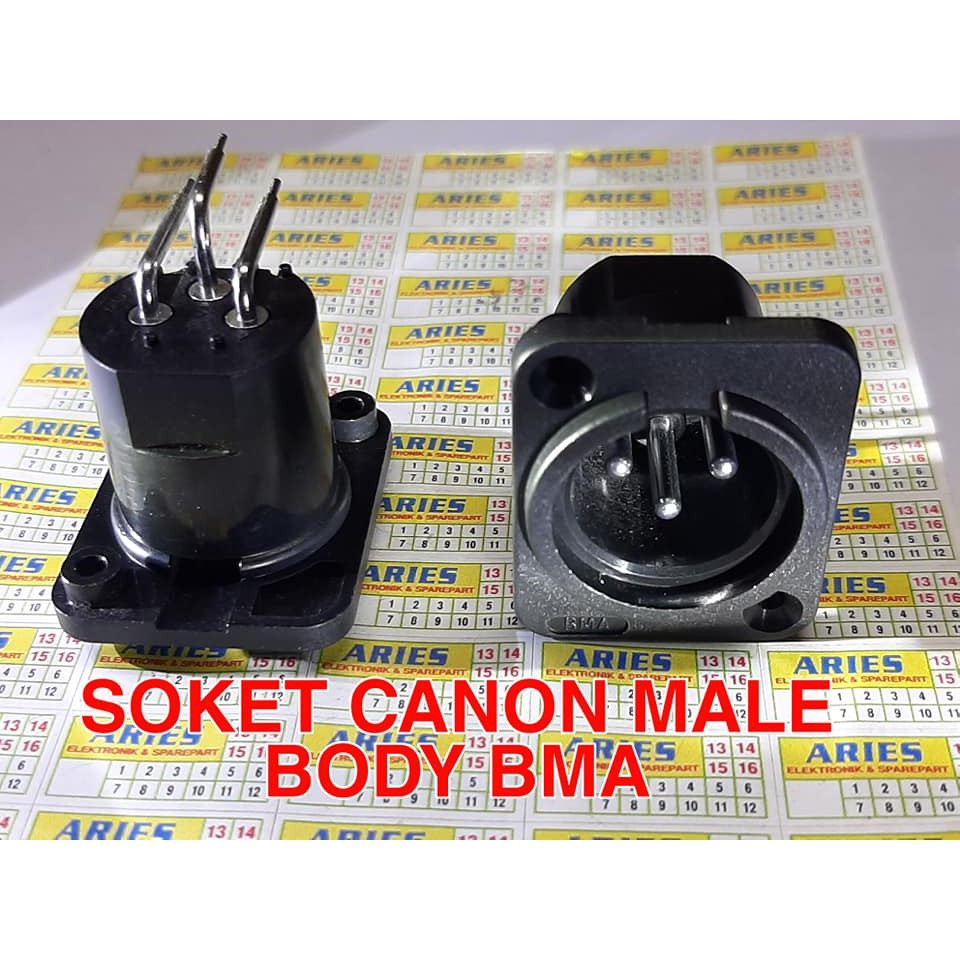 SOKET CANON MALE BODY BMA