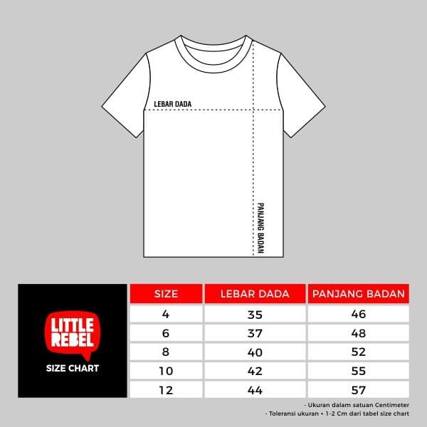 Littlerebel Kaos Anak Laki Laki NYC Skateboard Umur 4 - 12 Tahun