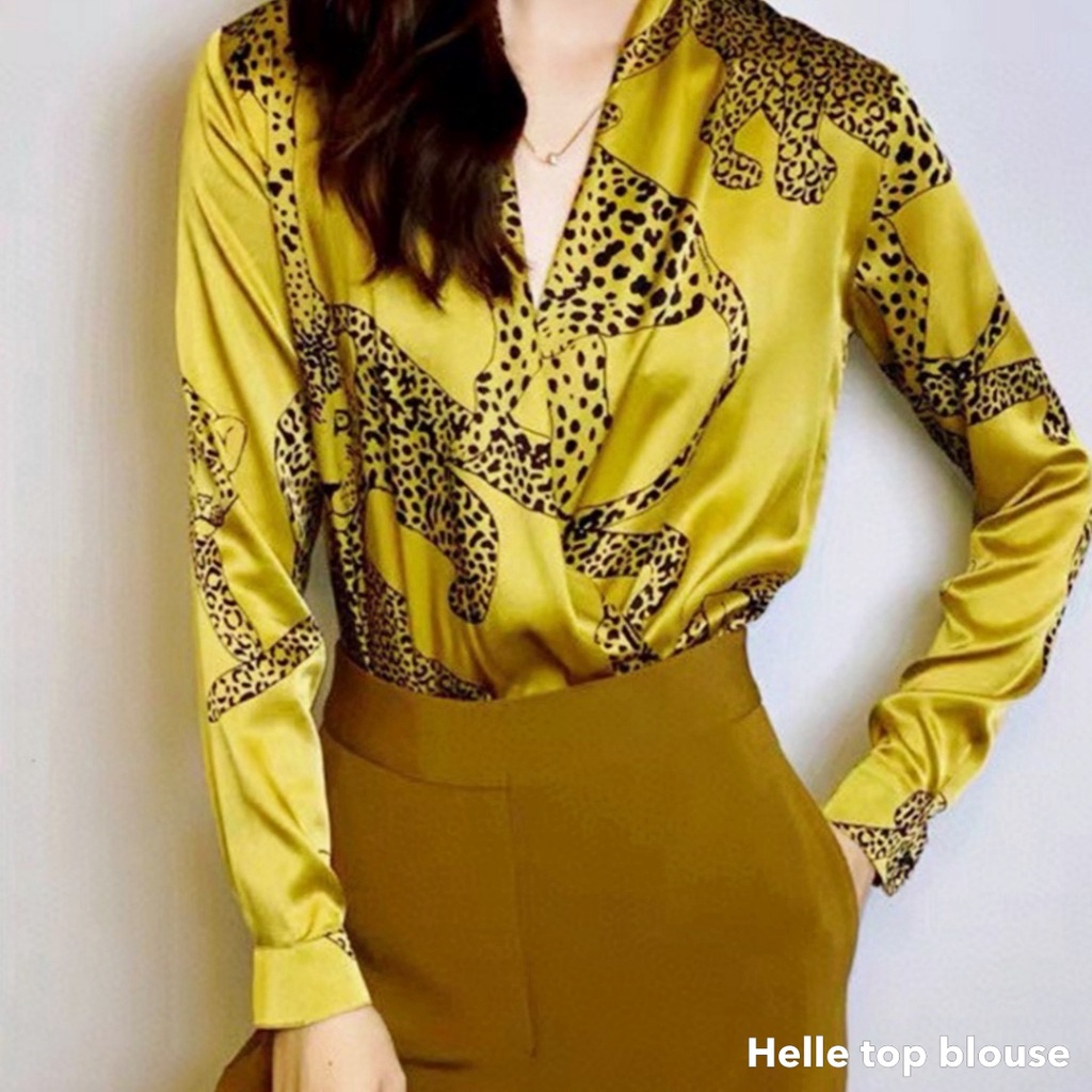 Helle top blouse - Thejanclothes