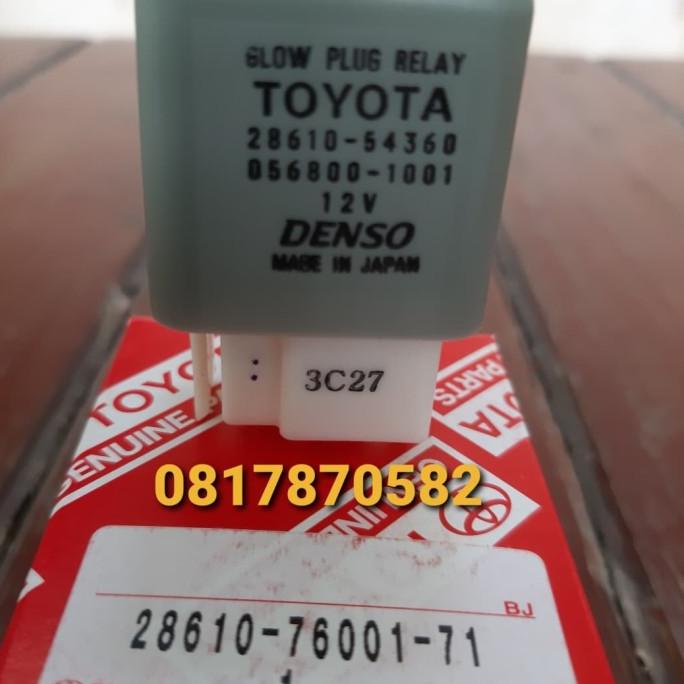 GLOW PLUG RELAY FORKLIFT TOYOTA 8FD25 8FD30 GENUINE ASLI