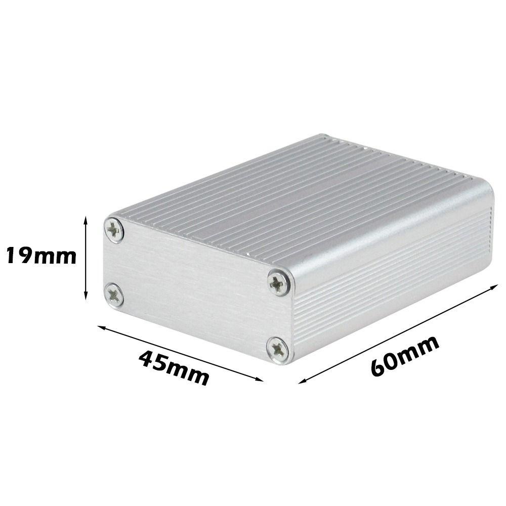 Top Circuit Board Shell Aluminium Kerang Alumunium 60*45*19mm Kotak Proyek Elektronik Perkakas
