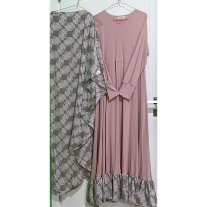 gamis fullset khimar_LYRA VIRNA_