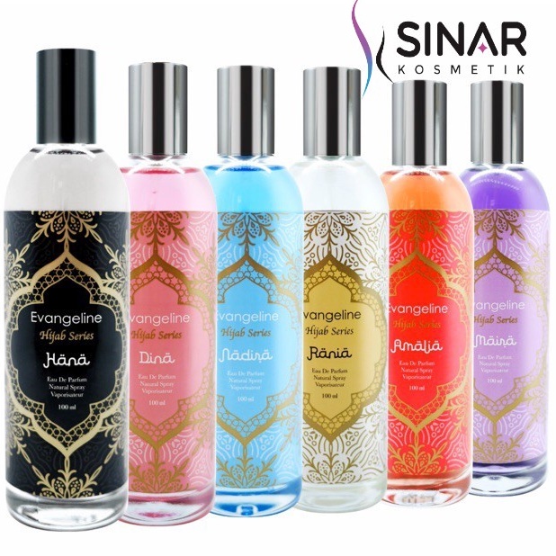 ✦SINAR✦ Evangeline Eau De Parfum ( EDP ) Parfume Hijab Series 100ml