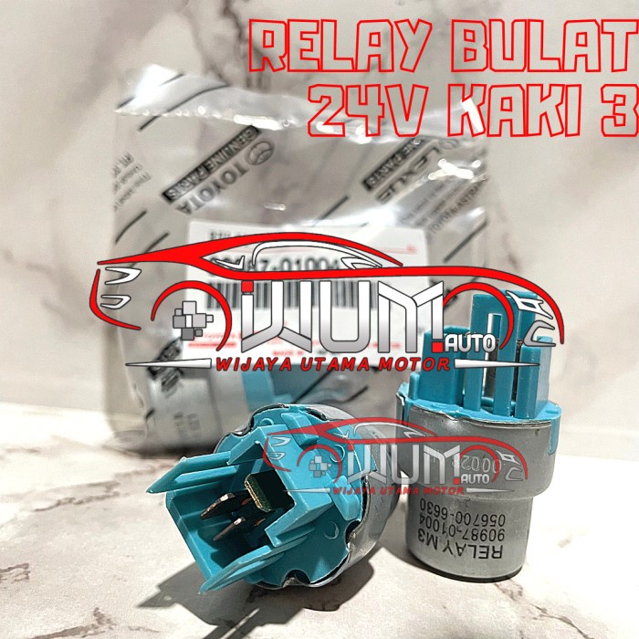 RELAY BULAT M3 24V KAKI 3 UNIVERSAL DYNA 90987-01004