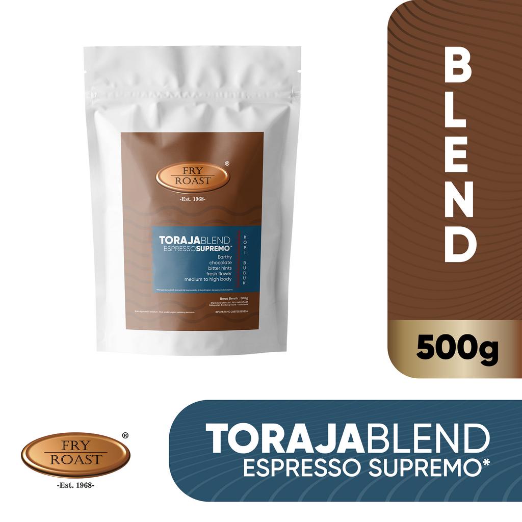 

KOPI TORAJA BLEND ESPRESSO SUPREMO 500 GRAM BIJI DAN BUBUK