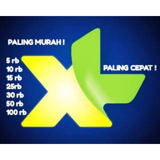 PULSA XL AXIS REGULER 5 10 15 25 50 100 +MASA AKTIF 10000 25000 ribu 25000 50000 5000 20 MURAH