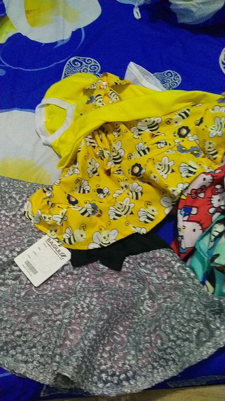 Daster Batik Anak Perempuan Tanpa Lengan  Dress Anak 1 2 Th Katun Cewek Murah Grosir Tahub Klw