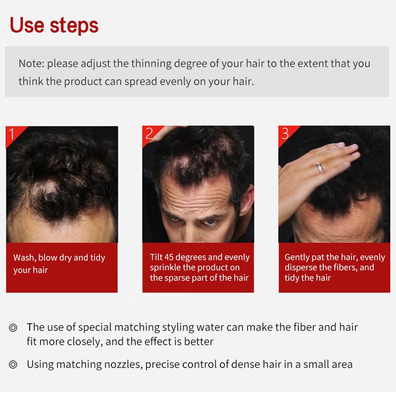 TOPPIK Hair Building Fibers Penebal Rambut Hair Fiber Toppik Original Sisir hadiah