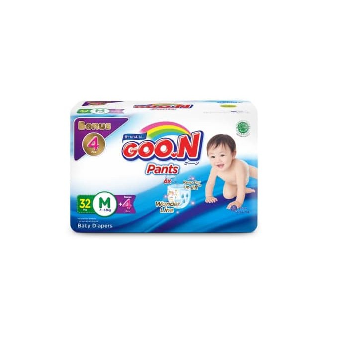 Ibu & Bayi - Popok & Diaper - Diaper - Goon Pants Celana M 32 M32 Stock Baru