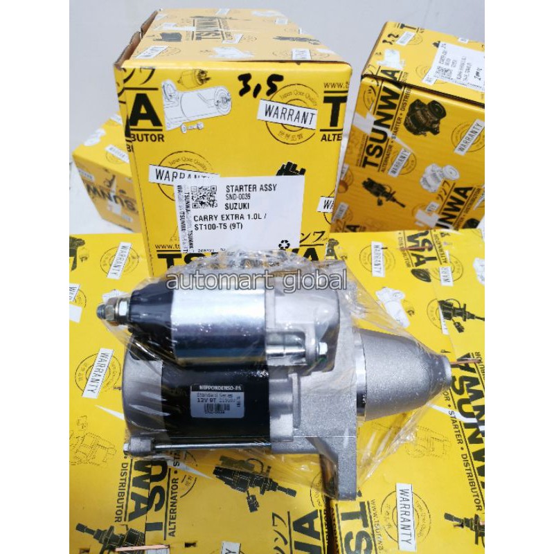 Dinamo starter suzuki carry extra 1.0 t5 9t