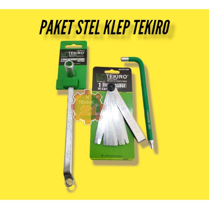 STELAN KLEP TEKIRO SATU PAKET STELAN KLEP MOTOR KUNCI KLEP TEKIRO KUNCI KLEP TEKIRO SET KUNCI KLEP