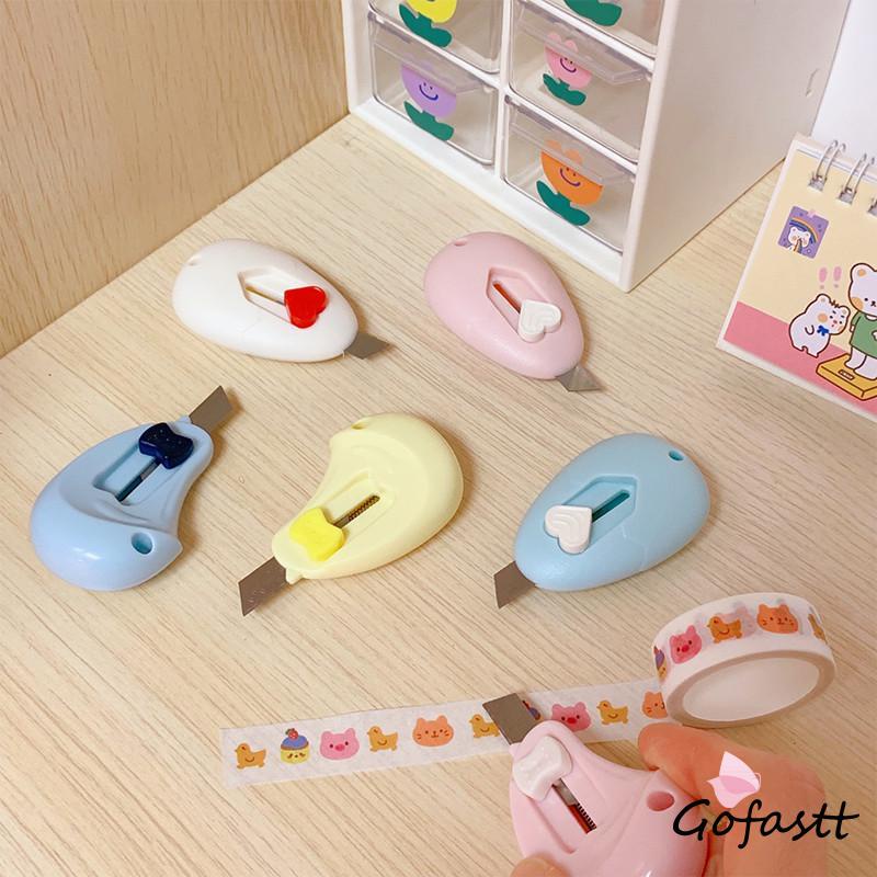 

Cute Mini Portable Small Utility Knife Alat Perlengkapan Seni Siswa G