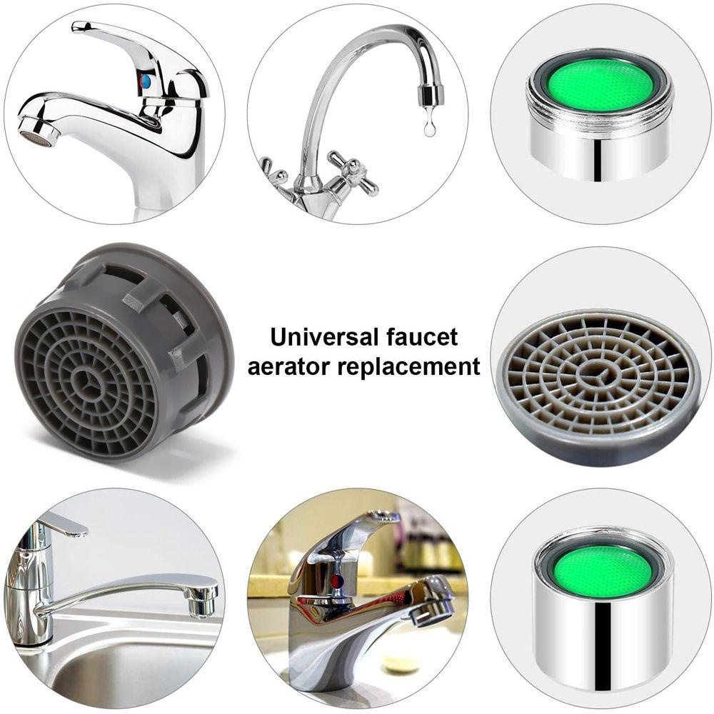 Lanfy Aerator Keran 5pcs Mencegah Splash Filter Dapur Kamar Mandi Faucet Nozzle Female Thread Faucet Aksesoris