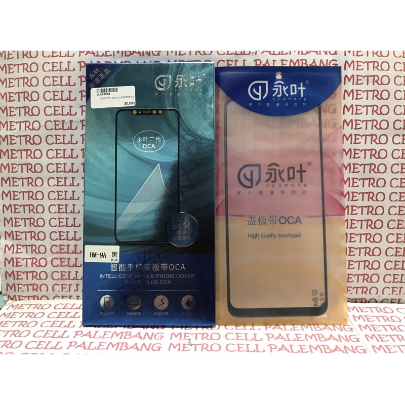 Glass Ts+Oca Yongye Redmi 9A